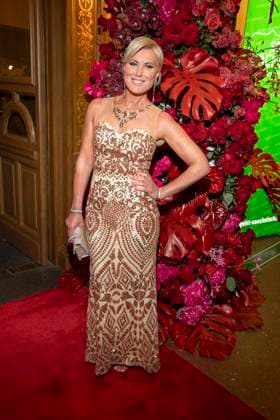 Kamilla Senjo on the red carpet as a guest in the ballroom at the 100 Sepmper Opera Ball at the Semper Opera in Dresden on February 6, 2026 Saxony Germany