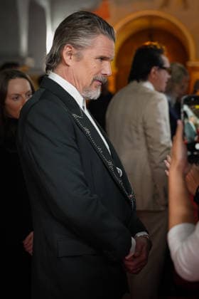 The 41st Santa Barbara International Film Festival at the Arlington Theater, Santa Barbara, USA, Friday 6 February 2026. Actor Ethan Hawke attends the 41st Santa Barbara International Film Festival to receive the American Riviera Award at the Arlington Theater in Santa Barbara, USA, Friday, 6 February 2026., Credit:JERRY PEREZ Avalon USA, California, Santa Barbara  Copyright: xJERRYxPEREZx xAvalonx 1072737118