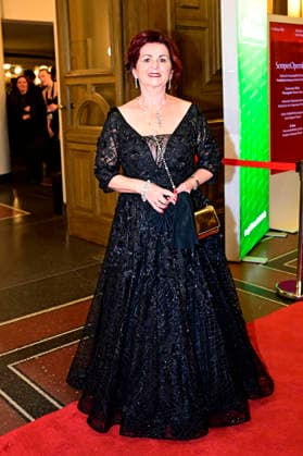 Viola Klein at the 18 SemperOperaball 2026 in the Semper Opera Dresden, 06 02 2026 Foto:xM.xWehnertx xFuturexImagex semperopernball_6201