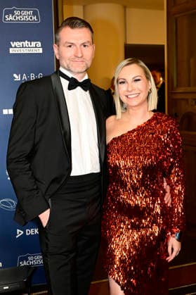 Susanne Klehn with partner Michael Heinz at the 18 SemperOperaball 2026 in the Semper Opera Dresden, 06 02 2026 Foto:xM.xWehnertx xFuturexImagex semperopernball_6219