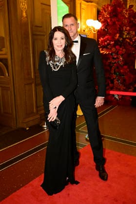 Iris Berben with partner Heiko Kiesow at the 18 SemperOperaball 2026 in the Semper Opera Dresden, 06 02 2026 Foto:xM.xWehnertx xFuturexImagex semperopernball_6222