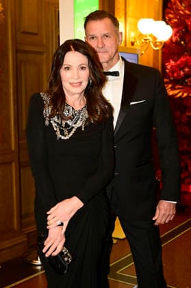 Iris Berben with partner Heiko Kiesow at the 18 SemperOperaball 2026 in the Semper Opera Dresden, 06 02 2026 Foto:xM.xWehnertx xFuturexImagex semperopernball_6223