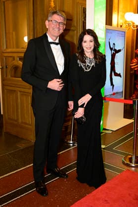 Wolfram Weimer and Iris Berben at the 18 SemperOperaball 2026 in the Semper Opera Dresden, 06 02 2026 Foto:xM.xWehnertx xFuturexImagex semperopernball_6227