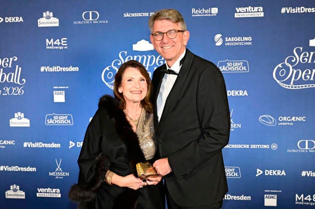 Wolfram Weimer with his wife Christiane Goetz Weimer at the 18 SemperOperaball 2026 in the Semper Opera Dresden, 06 02 2026 Foto:xM.xWehnertx xFuturexImagex semperopernball_6238