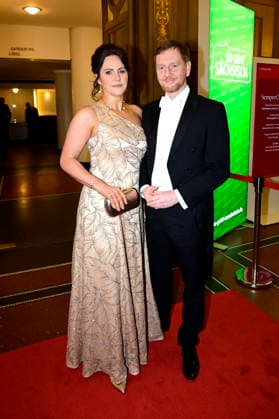 Michael Kretschmer with partner Annett Hofmann at the 18 SemperOperaball 2026 in the Semper Opera Dresden, 06 02 2026 Foto:xM.xWehnertx xFuturexImagex semperopernball_6244