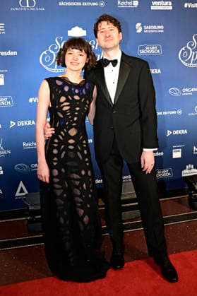 Anastasia Kobekina with accompaniment at the 18 SemperOperaball 2026 in the Semper Opera Dresden, 06 02 2026 Foto:xM.xWehnertx xFuturexImagex semperopernball_6270