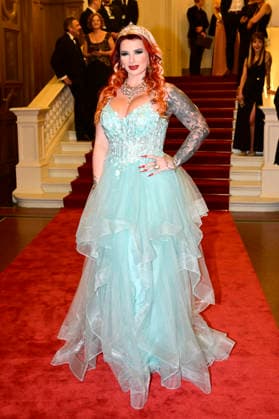 Lyn Künstner at the 18 SemperOperaball 2026 in the Semper Opera Dresden, 06 02 2026 Foto:xM.xWehnertx xFuturexImagex semperopernball_6273