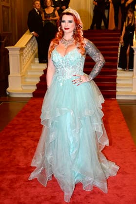 Lyn Künstner at the 18 SemperOperaball 2026 in the Semper Opera Dresden, 06 02 2026 Foto:xM.xWehnertx xFuturexImagex semperopernball_6274