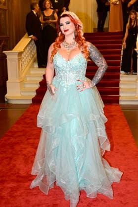 Lyn Künstner at the 18 SemperOperaball 2026 in the Semper Opera Dresden, 06 02 2026 Foto:xM.xWehnertx xFuturexImagex semperopernball_6275