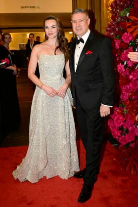 Annika Lau and Joachim Llambi at the 18 SemperOperaball 2026 in the Semper Opera Dresden, 06 02 2026 Foto:xM.xWehnertx xFuturexImagex semperopernball_6289