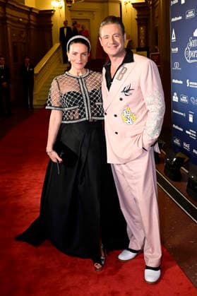 Sasha with wife Julia Röntgen at the 18 SemperOperaball 2026 in the Semper Opera Dresden, 06 02 2026 Foto:xM.xWehnertx xFuturexImagex semperopernball_6291