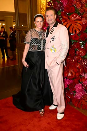Sasha with wife Julia Röntgen at the 18 SemperOperaball 2026 in the Semper Opera Dresden, 06 02 2026 Foto:xM.xWehnertx xFuturexImagex semperopernball_6294