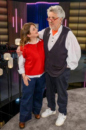 Ronja Forcher and Michael Schanze at the recording of the WDR talk show Kölner Treff in WDR Studio BS 3 Cologne, 06 02 2026 Foto:xW.xRanderathx xFuturexImagex koelner_treff0602_6204