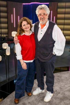 Ronja Forcher and Michael Schanze at the recording of the WDR talk show Kölner Treff in WDR Studio BS 3 Cologne, 06 02 2026 Foto:xW.xRanderathx xFuturexImagex koelner_treff0602_6205