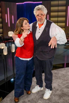 Ronja Forcher and Michael Schanze at the recording of the WDR talk show Kölner Treff in WDR Studio BS 3 Cologne, 06 02 2026 Foto:xW.xRanderathx xFuturexImagex koelner_treff0602_6206