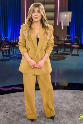 Panagiota Petridou at the recording of the WDR talk show Kölner Treff in WDR Studio BS 3 Cologne, 06 02 2026 Foto:xW.xRanderathx xFuturexImagex koelner_treff0602_6236