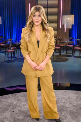 Panagiota Petridou at the recording of the WDR talk show Kölner Treff in WDR Studio BS 3 Cologne, 06 02 2026 Foto:xW.xRanderathx xFuturexImagex koelner_treff0602_6237