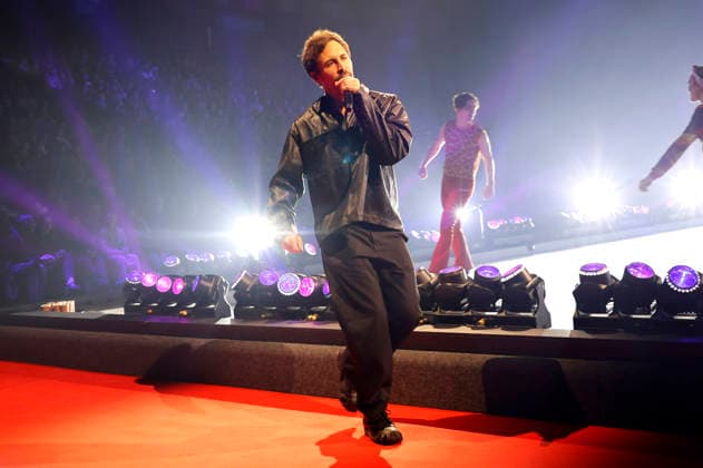 Max Giesinger at the premiere of the ice revue Holiday on Ice Cinema of Dreams in the Barclays Arena Hamburg, 06 02 2026 Foto:xH.xHartmannx xFuturexImagex ice_6213