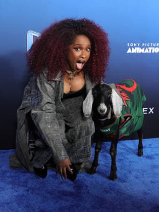 Celebrities attend the Los Angeles premiere of Columbia Pictures and Sony Pictures Animation s GOAT at the AMC Century City 15 in Los Angeles United States Featuring: Jennifer Hudson Where: Los Angeles, California, United States When: 07 Feb 2026 Credit: Faye s Vision Cover Images EDITORIAL USE ONLY. NOT FOR USE BY NEWSPAPERS BASED IN THE UK. Copyright: xx coverimg55443950