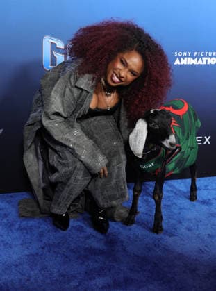 Celebrities attend the Los Angeles premiere of Columbia Pictures and Sony Pictures Animation s GOAT at the AMC Century City 15 in Los Angeles United States Featuring: Jennifer Hudson Where: Los Angeles, California, United States When: 07 Feb 2026 Credit: Faye s Vision Cover Images EDITORIAL USE ONLY. NOT FOR USE BY NEWSPAPERS BASED IN THE UK. Copyright: xx coverimg55443953