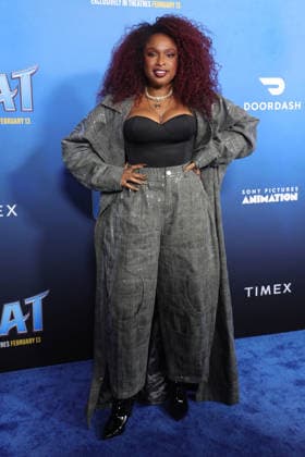 Celebrities attend the Los Angeles premiere of Columbia Pictures and Sony Pictures Animation s GOAT at the AMC Century City 15 in Los Angeles United States Featuring: Jennifer Hudson Where: Los Angeles, California, United States When: 07 Feb 2026 Credit: Faye s Vision Cover Images EDITORIAL USE ONLY. NOT FOR USE BY NEWSPAPERS BASED IN THE UK. Copyright: xx coverimg55443955