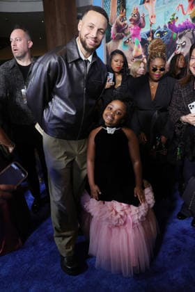 Celebrities attend the Los Angeles premiere of Columbia Pictures and Sony Pictures Animation s GOAT at the AMC Century City 15 in Los Angeles United States Featuring: Stephen Curry, Savannah Van Van Mcconneaughey Where: Los Angeles, California, United States When: 07 Feb 2026 Credit: Faye s Vision Cover Images EDITORIAL USE ONLY. NOT FOR USE BY NEWSPAPERS BASED IN THE UK. Copyright: xx coverimg55443959