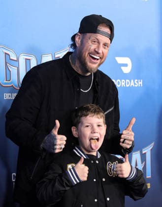 Celebrities attend the Los Angeles premiere of Columbia Pictures and Sony Pictures Animation s GOAT at the AMC Century City 15 in Los Angeles United States Featuring: Jelly Roll, Noah Buddy DeFord Where: Los Angeles, California, United States When: 07 Feb 2026 Credit: Faye s Vision Cover Images EDITORIAL USE ONLY. NOT FOR USE BY NEWSPAPERS BASED IN THE UK. Copyright: xx coverimg55443988