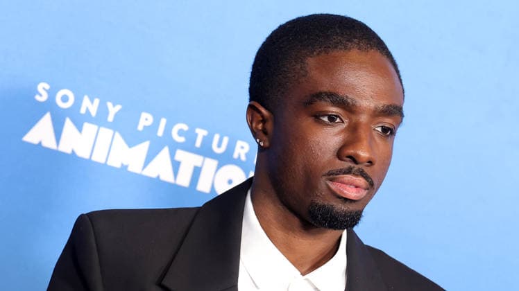 Celebrities attend the Los Angeles premiere of Columbia Pictures and Sony Pictures Animation s GOAT at the AMC Century City 15 in Los Angeles United States Featuring: Caleb McLaughlin Where: Los Angeles, California, United States When: 07 Feb 2026 Credit: Faye s Vision Cover Images EDITORIAL USE ONLY. NOT FOR USE BY NEWSPAPERS BASED IN THE UK. Copyright: xx coverimg55443993