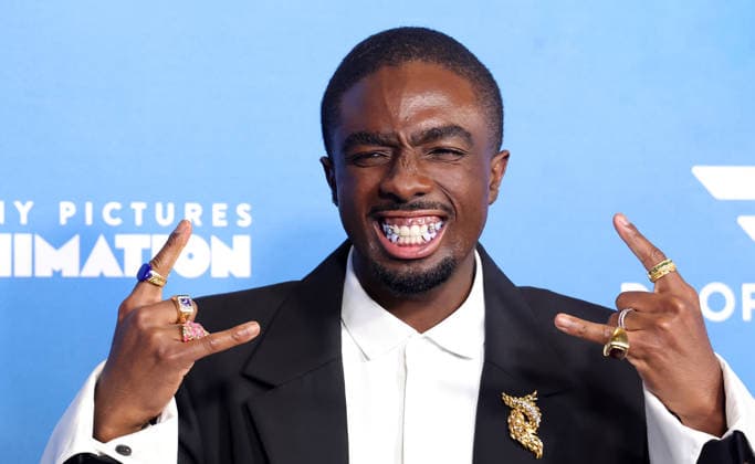 Celebrities attend the Los Angeles premiere of Columbia Pictures and Sony Pictures Animation s GOAT at the AMC Century City 15 in Los Angeles United States Featuring: Caleb McLaughlin Where: Los Angeles, California, United States When: 07 Feb 2026 Credit: Faye s Vision Cover Images EDITORIAL USE ONLY. NOT FOR USE BY NEWSPAPERS BASED IN THE UK. Copyright: xx coverimg55443995