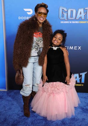 Celebrities attend the Los Angeles premiere of Columbia Pictures and Sony Pictures Animation s GOAT at the AMC Century City 15 in Los Angeles United States Featuring: MC Lyte, Savannah Van Van Mcconneaughey Where: Los Angeles, California, United States When: 07 Feb 2026 Credit: Faye s Vision Cover Images EDITORIAL USE ONLY. NOT FOR USE BY NEWSPAPERS BASED IN THE UK. Copyright: xx coverimg55443846