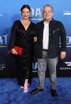 Celebrities attend the Los Angeles premiere of Columbia Pictures and Sony Pictures Animation s GOAT at the AMC Century City 15 in Los Angeles United States Featuring: Meredith Salenger, Patton Oswalt Where: Los Angeles, California, United States When: 07 Feb 2026 Credit: Faye s Vision Cover Images EDITORIAL USE ONLY. NOT FOR USE BY NEWSPAPERS BASED IN THE UK. Copyright: xx coverimg55443903