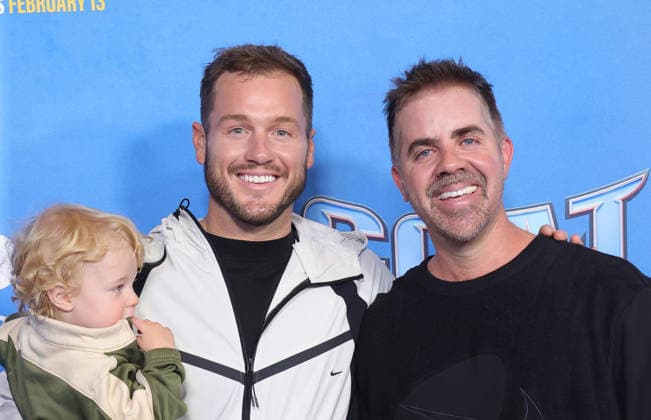 Celebrities attend the Los Angeles premiere of Columbia Pictures and Sony Pictures Animation s GOAT at the AMC Century City 15 in Los Angeles United States Featuring: Colton Underwood, Jordan C. Brown, Bishop Colton Brown-Underwood Where: Los Angeles, California, United States When: 07 Feb 2026 Credit: Faye s Vision Cover Images EDITORIAL USE ONLY. NOT FOR USE BY NEWSPAPERS BASED IN THE UK. Copyright: xx coverimg55443861