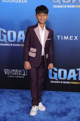 Celebrities attend the Los Angeles premiere of Columbia Pictures and Sony Pictures Animation s GOAT at the AMC Century City 15 in Los Angeles United States Featuring: Rayaan Kamal Khan Where: Los Angeles, California, United States When: 07 Feb 2026 Credit: Faye s Vision Cover Images EDITORIAL USE ONLY. NOT FOR USE BY NEWSPAPERS BASED IN THE UK. Copyright: xx coverimg55443868