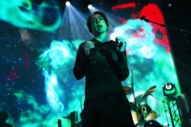 Mew performing at Roundhouse in London LONDON, ENGLAND - FEBRUARY 05: Jonas Bjerre of ˜Mew™ performing at Roundhouse, Chalk Farm on February 05, 2026 in London, England. CAP MAR MAR Great Britain Copyright: xMartinxHarris CapitalxPicturesx
