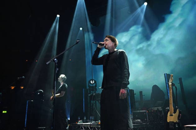 Mew performing at Roundhouse in London LONDON, ENGLAND - FEBRUARY 05: Jonas Bjerre of ˜Mew™ performing at Roundhouse, Chalk Farm on February 05, 2026 in London, England. CAP MAR MAR Great Britain Copyright: xMartinxHarris CapitalxPicturesx