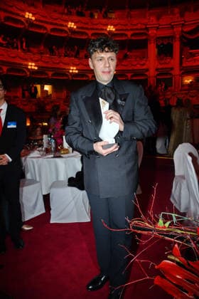 Christian Friedel CHOROS Award as a guest at the SemperOperaball in Dresden on 06 02 2026