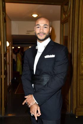 Malick Bauer as a guest at the SemperOperaball in Dresden on 06 02 2026