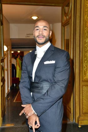 Malick Bauer as a guest at the SemperOperaball in Dresden on 06 02 2026