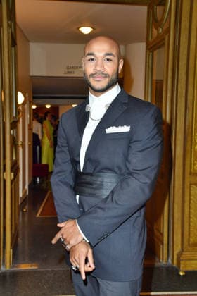 Malick Bauer as a guest at the SemperOperaball in Dresden on 06 02 2026