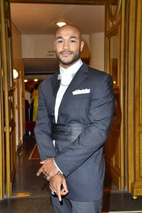 Malick Bauer as a guest at the SemperOperaball in Dresden on 06 02 2026