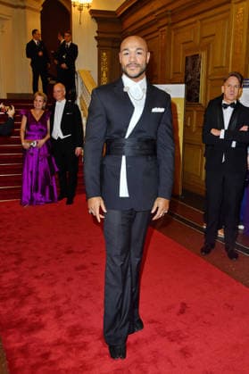 Malick Bauer as a guest at the SemperOperaball in Dresden on 06 02 2026