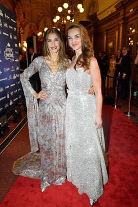 Cathy Hummels and Annika Lau as guests at the SemperOperaball in Dresden on 06 02 2026
