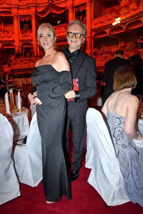 Gesine Lippert and Wolfgang Lippert at the Semper Opera Ball on 6 02 2026 in Dresden Semper Opera Ball 2026 in Dresden
