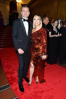 Michael Heinz and Susanne Klehn at the Semper Opera Ball on 6 02 2026 in Dresden Semper Opera Ball 2026 in Dresden