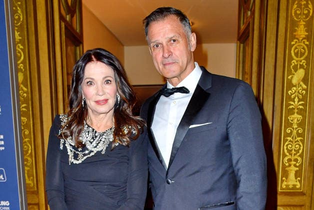Iris Berben and Heiko Kiesow at the Semper Opera Ball on 6 02 2026 in Dresden Semper Opera Ball 2026 in Dresden