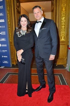 Iris Berben and Heiko Kiesow at the Semper Opera Ball on 6 02 2026 in Dresden Semper Opera Ball 2026 in Dresden