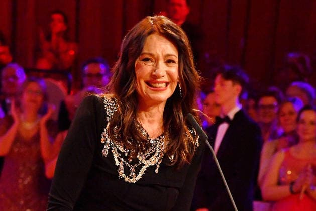 Iris Berben at the Semper Opera Ball on 6 02 2026 in Dresden Semper Opera Ball 2026 in Dresden
