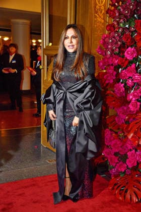 Simone Thomalla at the Semper Opera Ball on 6 02 2026 in Dresden Semper Opera Ball 2026 in Dresden