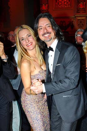 Stefanie Hertel and Lanny Lanner at the Semper Opera Ball on 6 02 2026 in Dresden Semper Opera Ball 2026 in Dresden