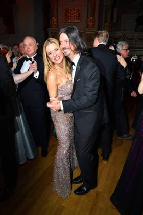 Stefanie Hertel and Lanny Lanner at the Semper Opera Ball on 6 02 2026 in Dresden Semper Opera Ball 2026 in Dresden